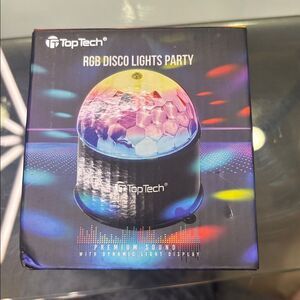 New TopTech RGB Disco Lights Party